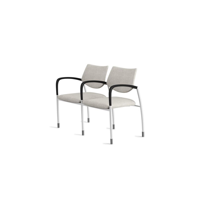 Gunlocke, Seating, Ample seating in a compact space should not mean sacrificing aesthetic appeal. The Molti Side Tandem